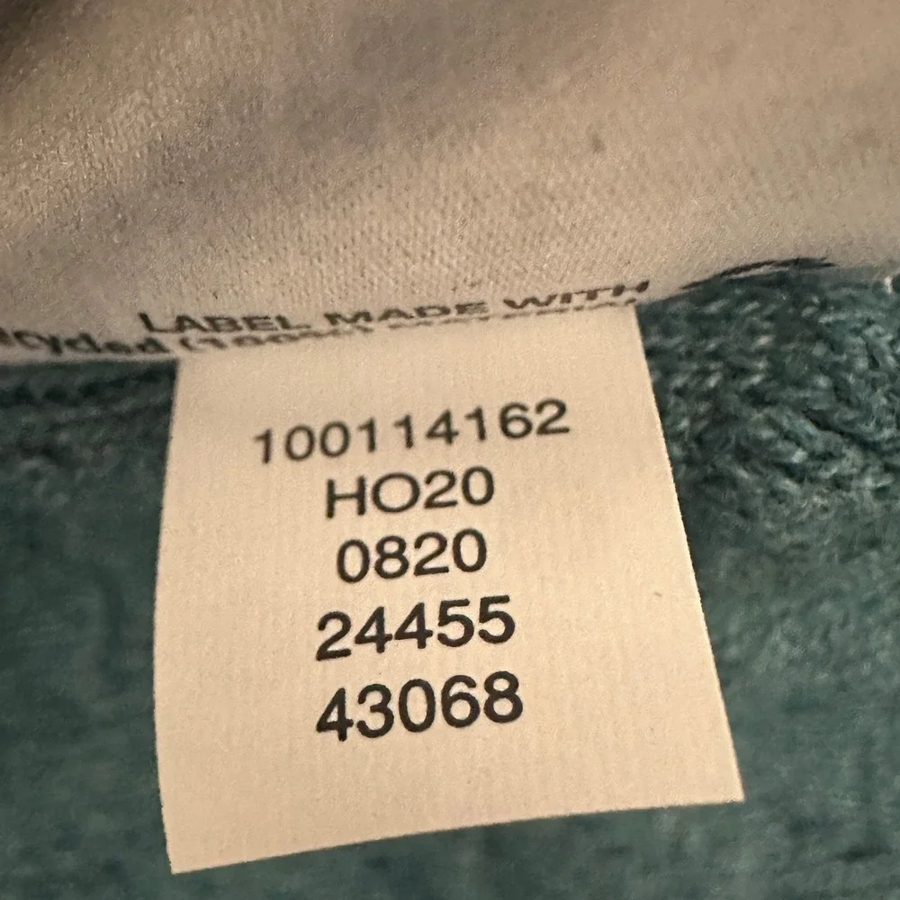 NWT Tasso Elba Textured Knit Pullover Sweater Teal Blue Cashmere Silk Size XXL
